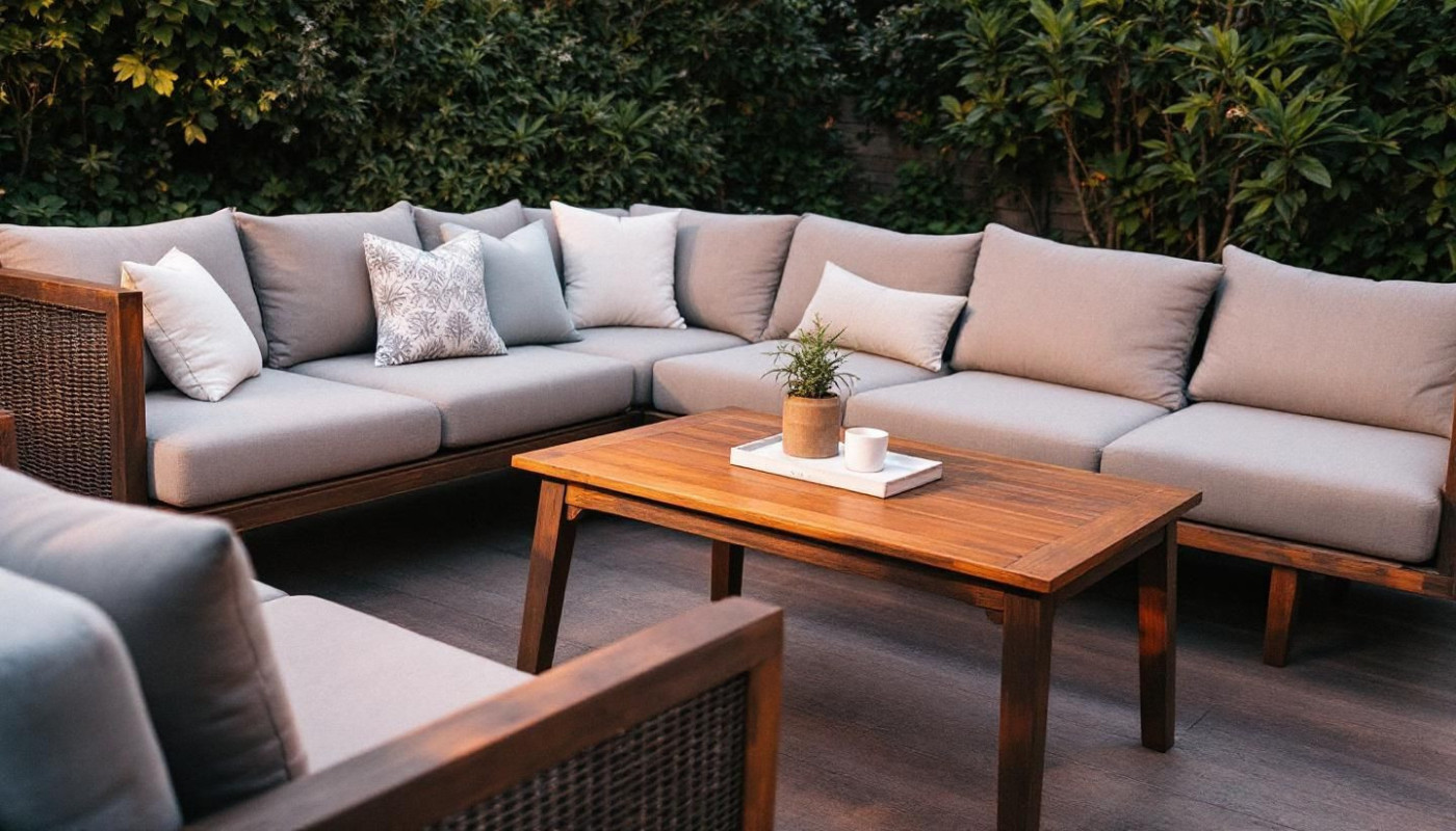 Optimiser l'espace de votre jardin pour un salon extérieur parfait