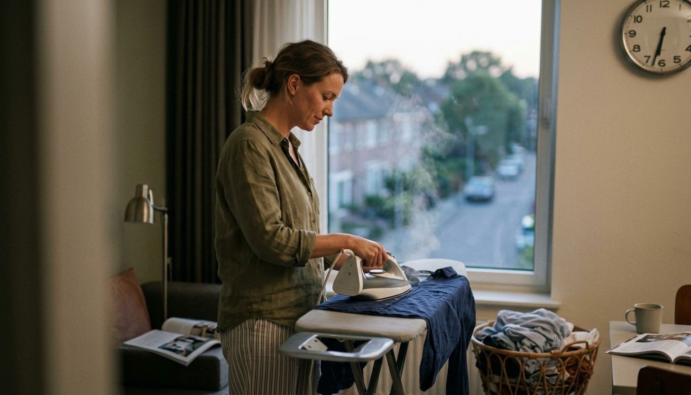 Repasser le soir ou le matin ? Chronotype et efficacité au fer